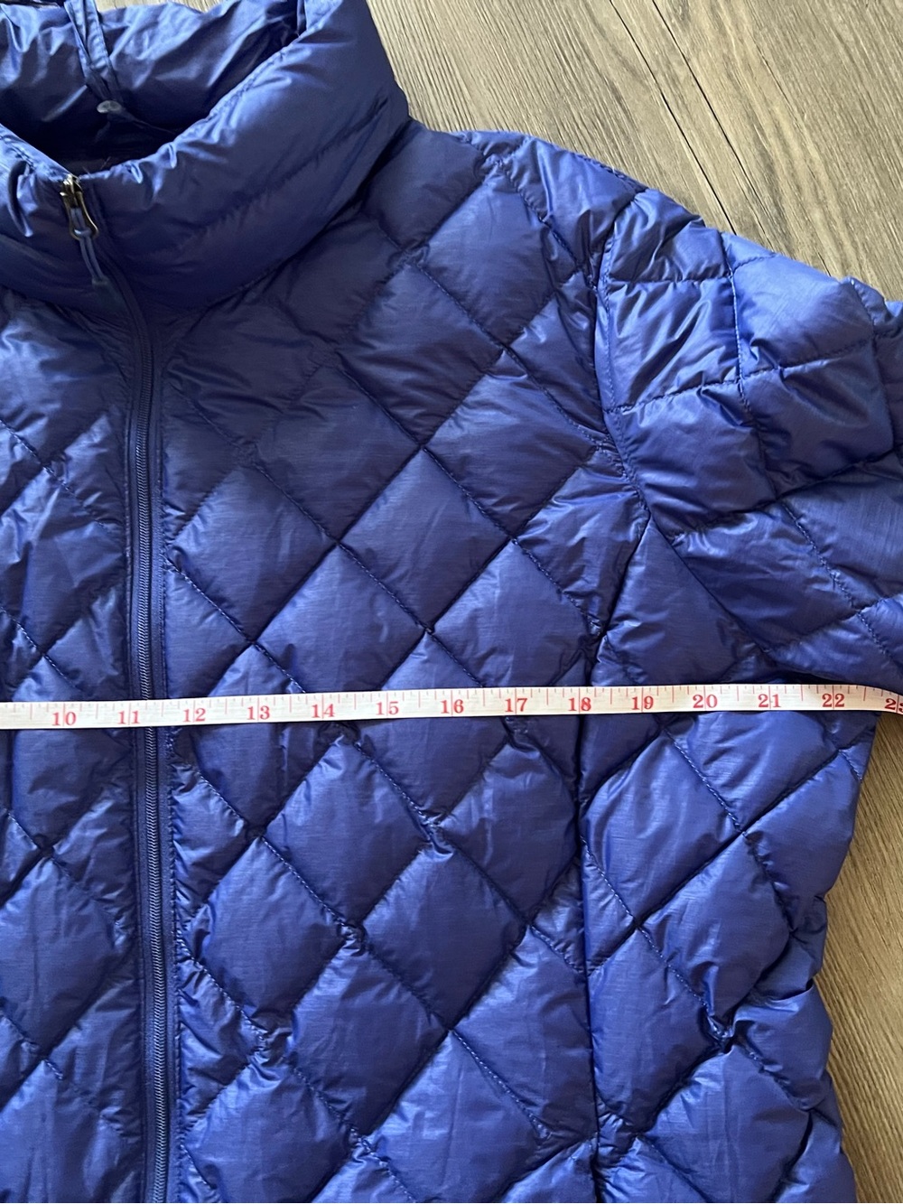 32° Heat NWT Size XL Quilted Packable Jacket - Royal Blue/Purple - Picture 9 of 11